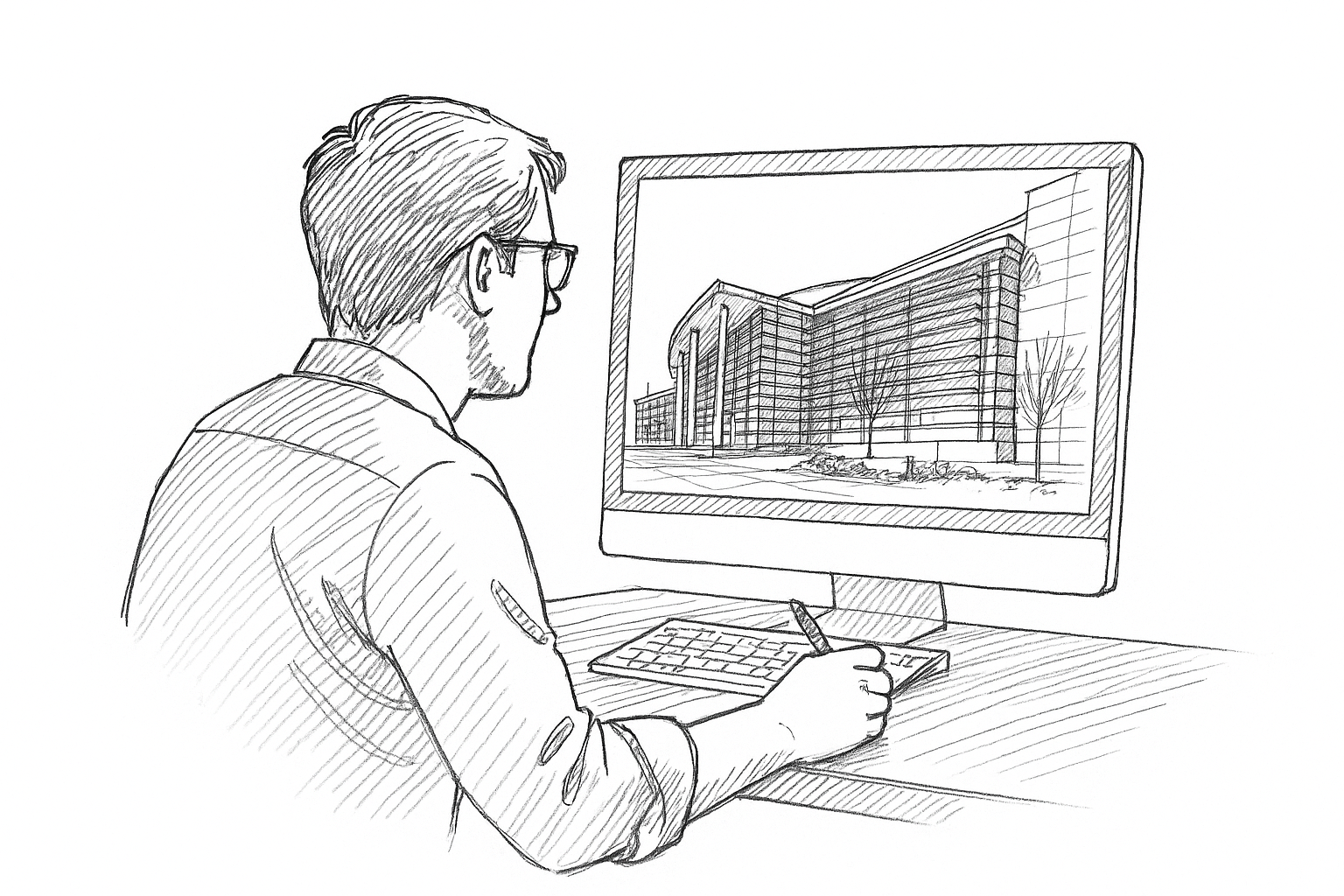 Architectural career Sketch