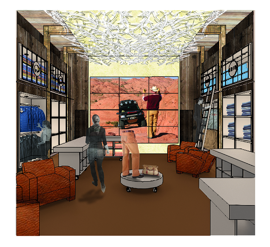 Retail Apparel Store Concept